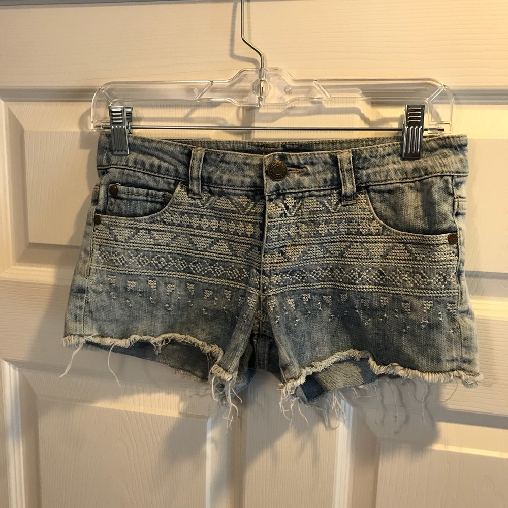 Jean shorts